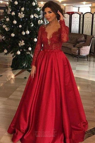 Robe de soirée Perle A-ligne Formelle Fermeture à glissière À la masse - Page 1