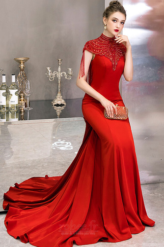 Robe de soirée Fermeture à glissière Naturel taille Corsage Avec Bijoux - Page 10