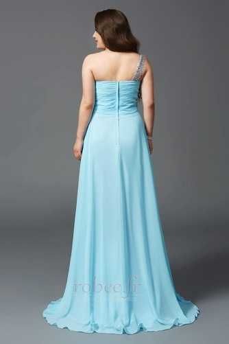 Robe de soirée Sans Manches Perler Fourreau Avec Bijoux Une épaule - Page 2