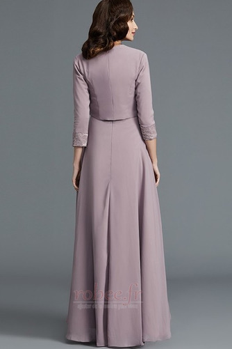 Robe mères Dentelle 3/4 Manche Automne Manche de T-shirt Mariage - Page 2