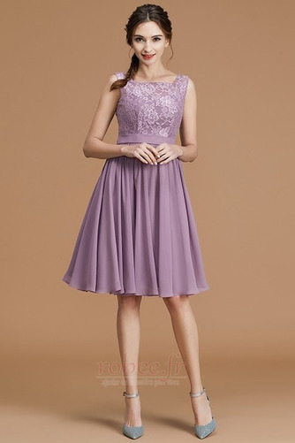 Robe de demoiselle d'honneur Dentelle Fermeture éclair Mariage - Page 2