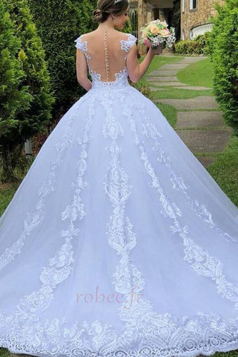 Robe de mariée Ancien Gazer Col de chemise t Salle Naturel taille - Page 2