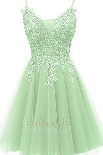 Robe de cocktail Vente Elégant Été Norme a ligne Bretelles Spaghetti - Page 12