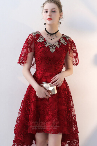 Robe de soirée Naturel taille Glamour Printemps Manche Courte - Page 4