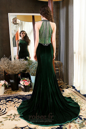 Robe de soirée Dos nu Médium Drapé Petit collier circulaire Serré - Page 2