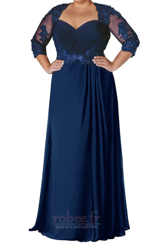 Robe mères Été Manche Demi À la masse Appliquer Manche Aérienne - Page 6