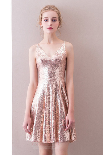 Robe de cocktail Elégant Naturel taille Manquant Été Drapé aligne - Page 7