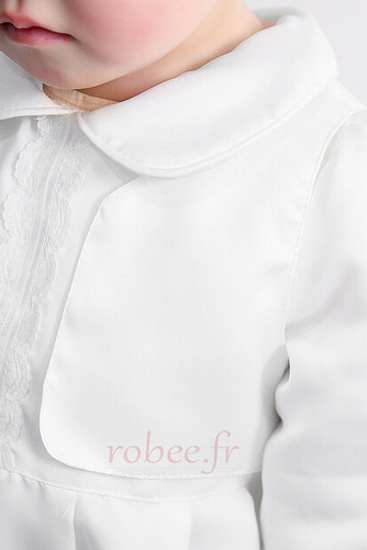 Robe de fille de fleur Un Costume Hiver Longueur Cheville Taffetas - Page 5