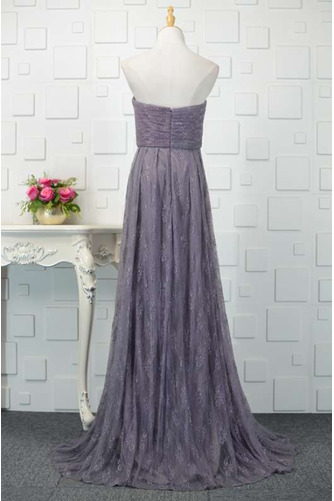 Robe de demoiselle d'honneur Dentelle Fermeture à glissière Naturel taille - Page 3