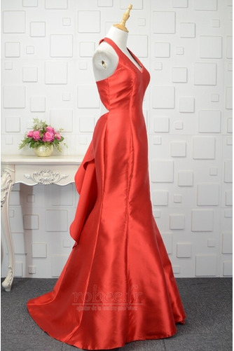 Robe de soirée Longueur de plancher Dépouillé Accrocher le cou - Page 2