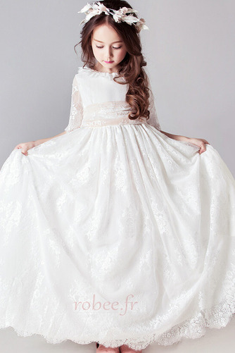 Robe de fille de fleur a ligne Dentelle Petit collier circulaire - Page 5