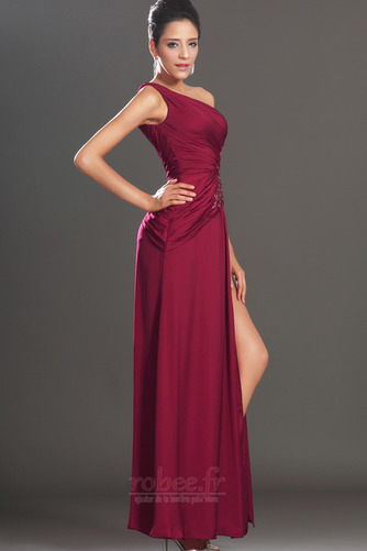 Robe de bal Milieu dos Mousseline Maigre Longueur Cheville ride - Page 4