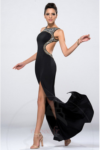 Robe de bal A-ligne Traîne Courte Naturel taille Mariage Sans Manches - Page 3