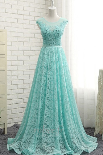 Robe de soirée Luxueux Sans Manches Hiver Glissière Train de balayage - Page 1