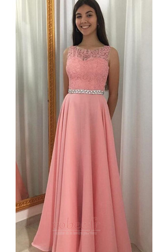 Robe de bal Festin Epurée À la masse Sans Manches Petit collier circulaire - Page 1