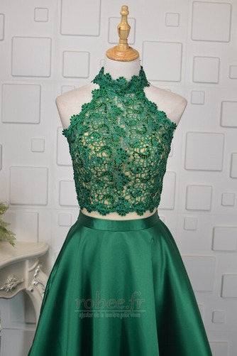 Robe de bal Classique Automne Décolleté Dans le Dos Drapé A-ligne - Page 3