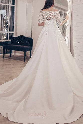 Robe de mariée Taille haute Grossesse Rosée épaule Cérémonial - Page 2
