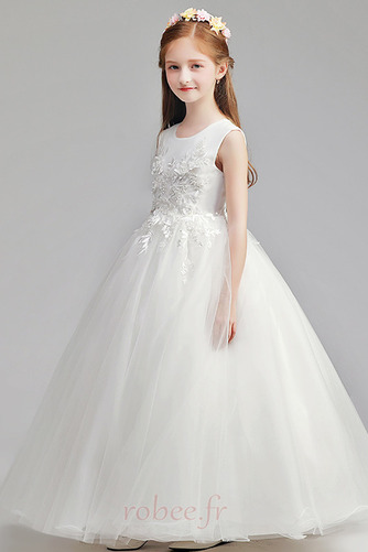 Robe de fille de fleur Longueur Cheville Orné de Rosette Manquant - Page 3