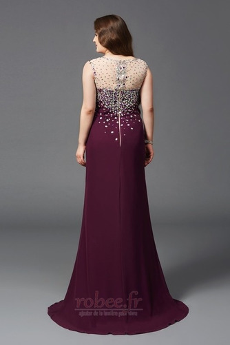 Robe de soirée Sans Manches Formelle Col en V À la masse Naturel taille - Page 2
