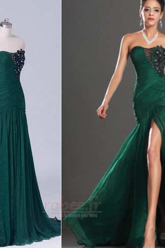 Robe de soirée Sirène Composite Chiffon Automne Petites Tailles - Page 7