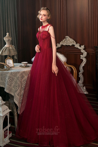 Robe de soirée A-ligne Manquant Cérémonial Montrer Printemps - Page 3