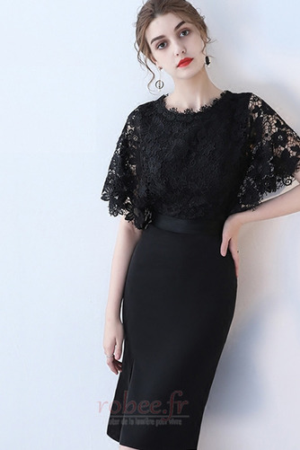 Robe de cocktail Mode Naturel taille Manche Lâche Manquant Près du corps - Page 4