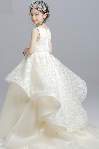 Robe de fille de fleur a ligne Mariage Balançoire Manquant Sans Manches - Page 2