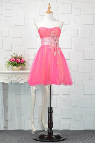 Robe de bal Sans courroies A-ligne Décalcomanie Longueur de genou - Page 1