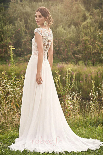 Robe de mariage Dentelle Elégant Mousseline Naturel taille Printemps - Page 2