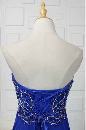 Robe de soirée Laçage Drapé noble Montrer Col en Cœur Longueur Cheville - Page 5