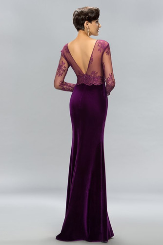 Robe de soirée Près du corps Naturel taille Dos nu Mince Fourchure Frontale - Page 2