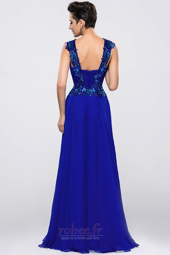 Robe de soirée Col en V Médium Naturel taille Couvert de Dentelle - Page 7