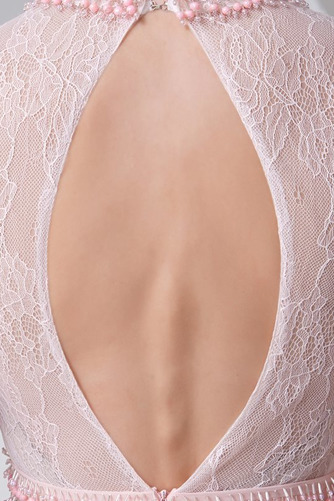 Robe de soirée Petit collier circulaire Fermeture à glissière - Page 5