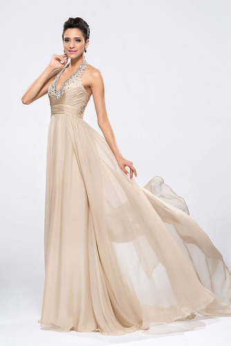 Robe de soirée Montrer Été Sans Manches Luxueux Corsage Avec Bijoux - Page 4