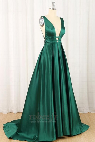 Robe de bal Sexy Satin Dos nu Printemps Ballon Poire Naturel taille - Page 3