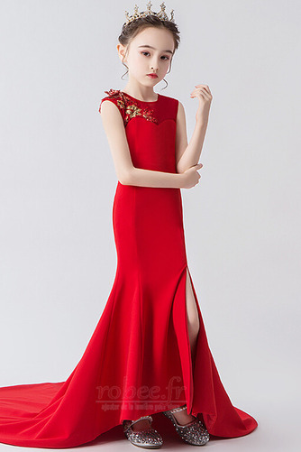 Robe de fille de fleur Manquant Epurée Col de chemise t Sirène - Page 3