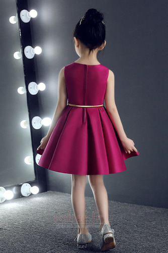 Robe de fille de fleur aligne Sans Manches Longueur de genou - Page 3