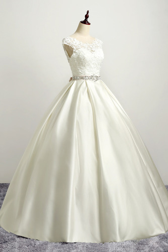 Robe de mariée Longueur au sol Eglise Mancheron Col Bateau Printemps - Page 3