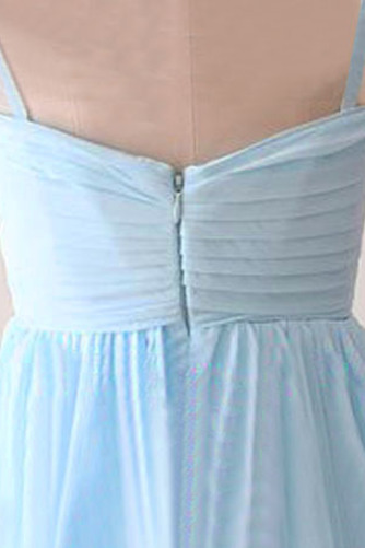 Robe de demoiselle d'honneur Mousseline rider Sans Manches A-ligne - Page 2