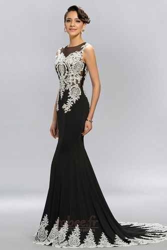 Robe de soirée Longue Dentelle Norme Glissière Perler Sirène - Page 3