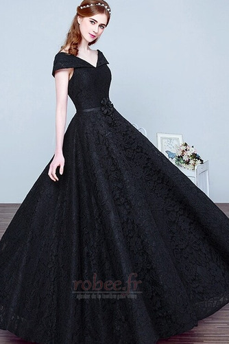 Robe de bal Couvert de Dentelle Automne Festin Rosée épaule Lacez vers le haut - Page 4