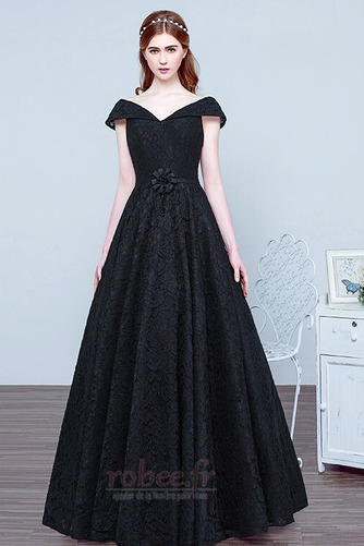 Robe de bal Couvert de Dentelle Automne Festin Rosée épaule Lacez vers le haut - Page 5