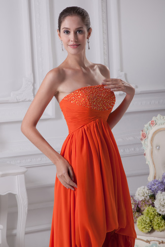 Robe de bal Festin Sans Manches Haut Bas Sans courroies Mousseline - Page 5