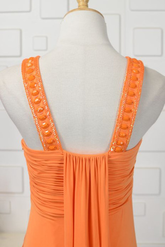 Robe de demoiselle d'honneur Mousseline taille haute Milieu rider - Page 5