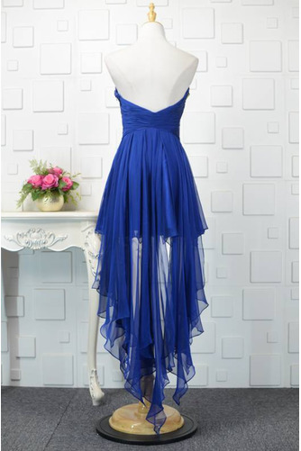 Robe de cocktail Asymétrique Dos nu Chiffon Ancien Fourreau Avec Bijoux - Page 3