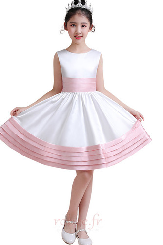 Robe de fille de fleur a ligne Orné de Nœud à Boucle Médium Fermeture éclair - Page 5