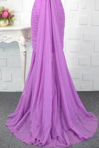 Robe de bal Une épaule Traîne Courte Dos nu Elégant Automne Ballon - Page 7