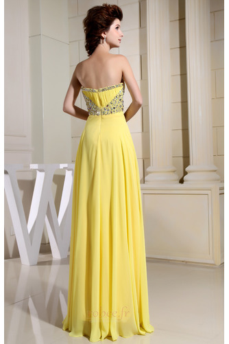 Robe de soirée Haut Bas Luxueux Sans Manches Longueur de plancher - Page 2