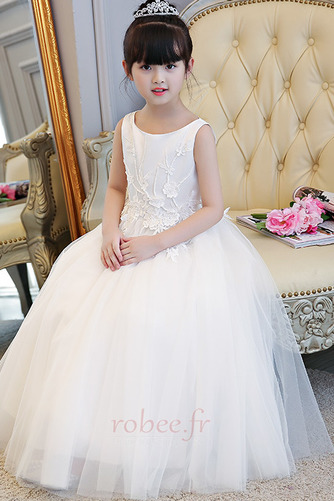 Robe de fille de fleur Dentelle Dentelle Cérémonial Longueur Cheville - Page 4