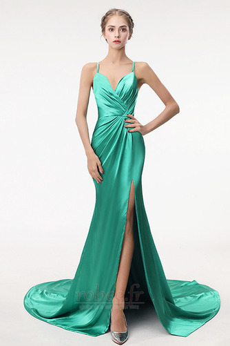 Robe de bal Manquant Fourreau pli Printemps Sommaire Train de petit - Page 1